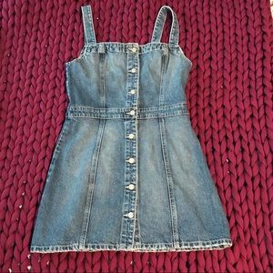 Boyish Jeans sustainable denim mini dress / jumper